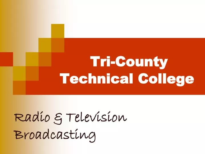 tri county technical college