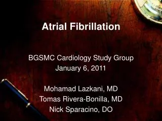 Atrial Fibrillation