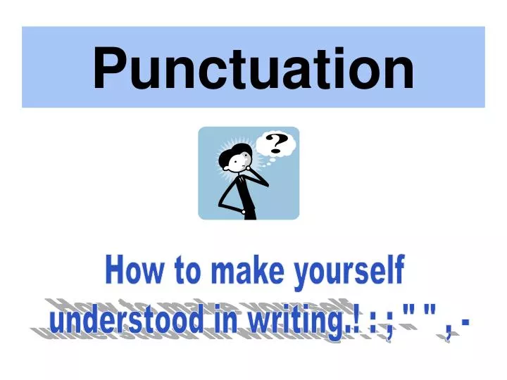 punctuation