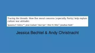 Jessica Bechtel &amp; Andy Christnacht