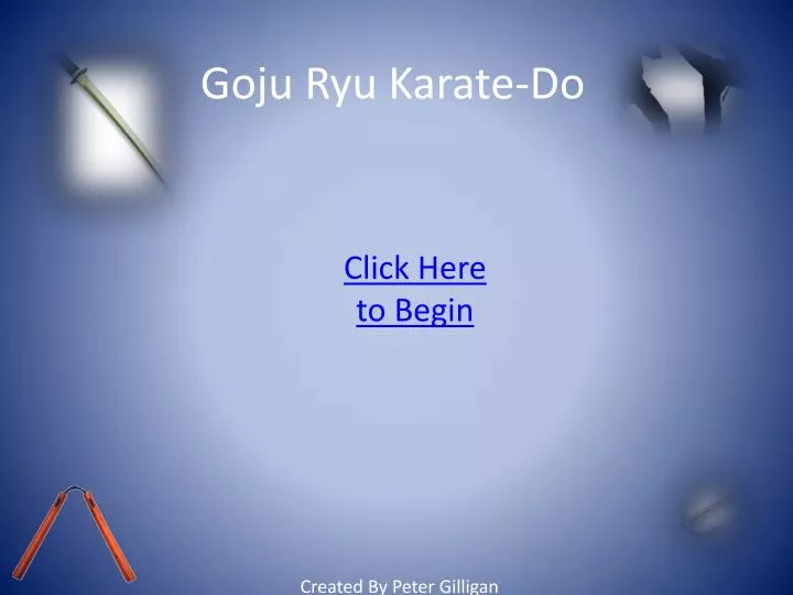 goju ryu karate do
