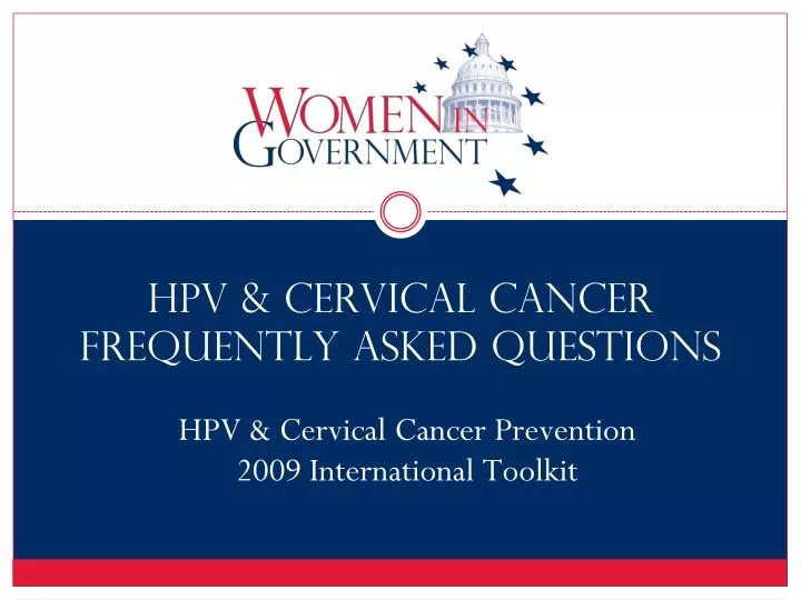 hpv cervical cancer frequently asked questions