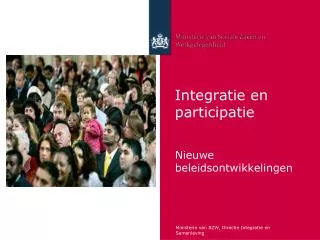 integratie en participatie