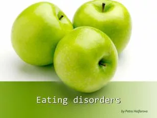 eating disorders