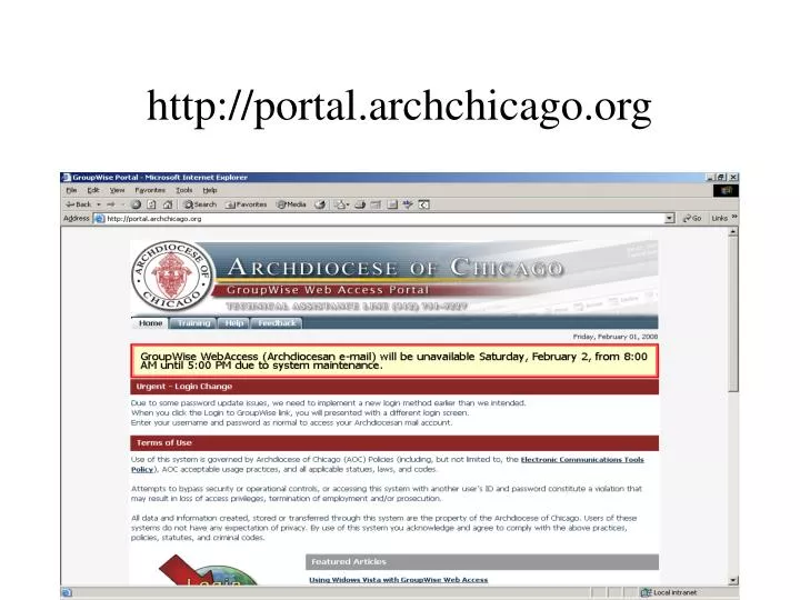 http portal archchicago org