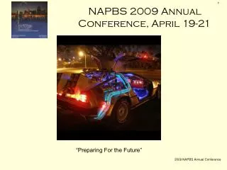 NAPBS 2009 Annual Conference, April 19-21