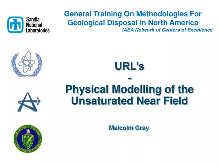 url s physical modelling of the unsaturated near field