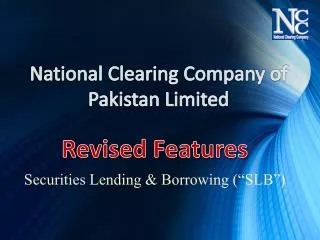 National Clearing Company of Pakistan Limited