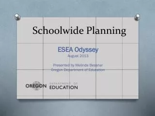 Schoolwide Planning