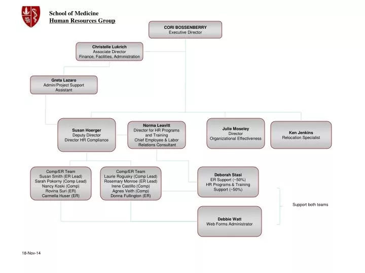 school of medicine human resources group