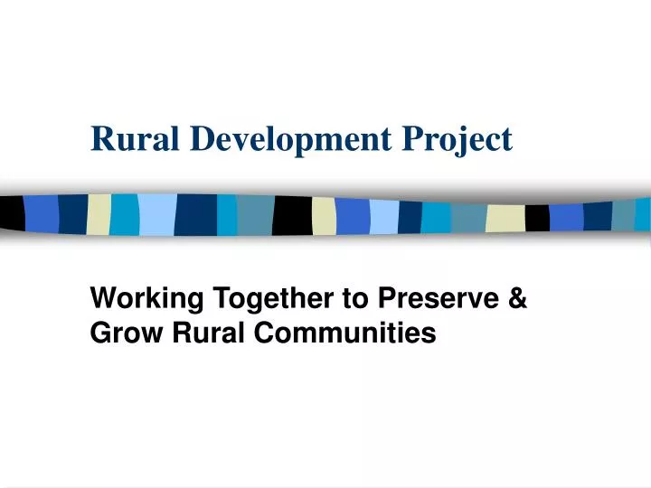 rural development project