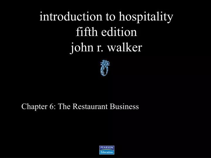 chapter 6 the restaurant business