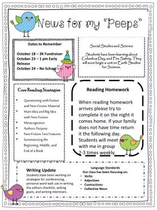 Core Reading Strategies Questioning with Fiction and Non-Fiction Material