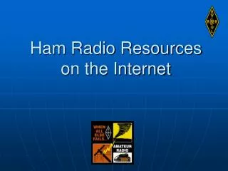 Ham Radio Resources on the Internet