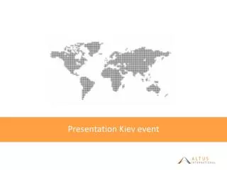 Presentation Kiev event