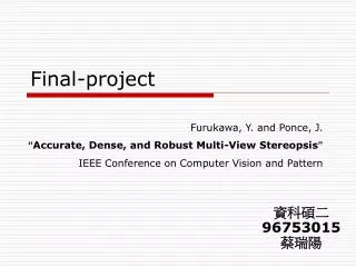 final project