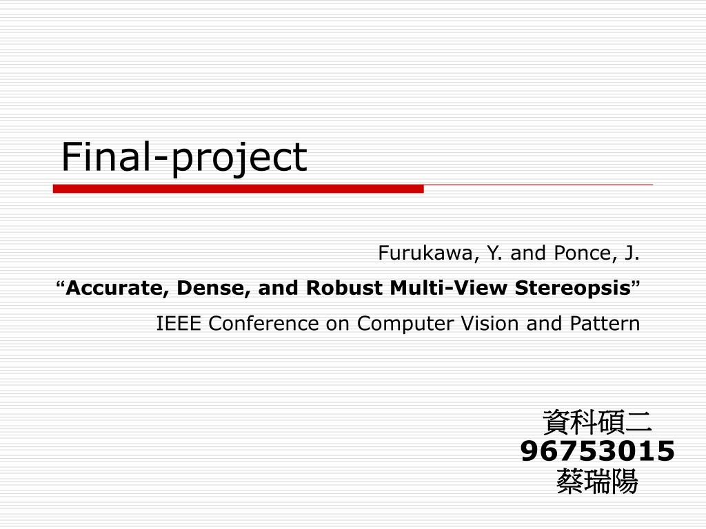 PPT - Final-project PowerPoint Presentation, free download - ID:6771568