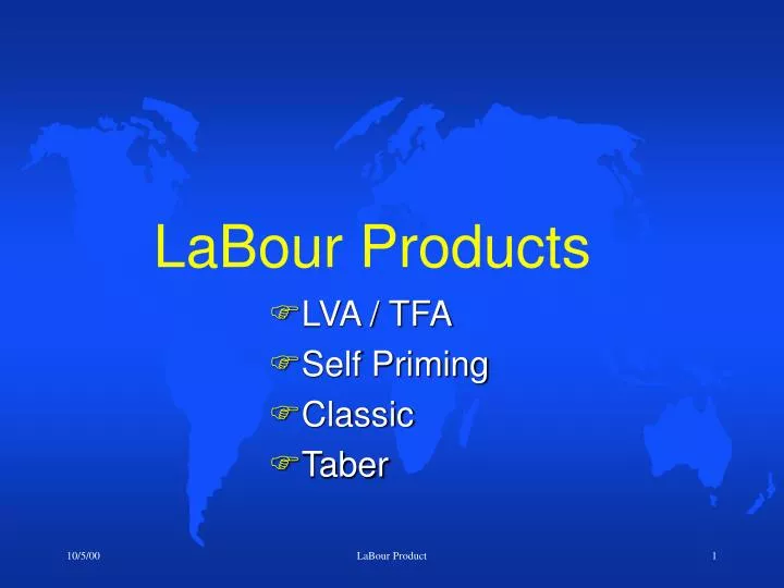 labour products