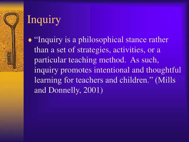 inquiry