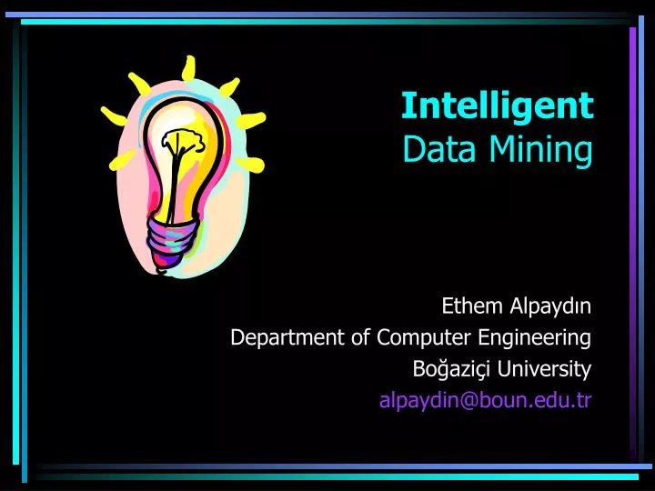 intelligent data mining