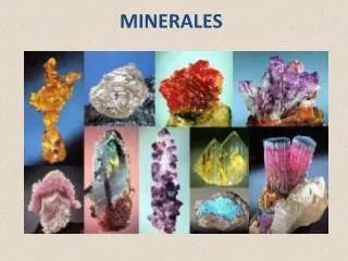 MINERALES