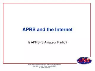 APRS and the Internet