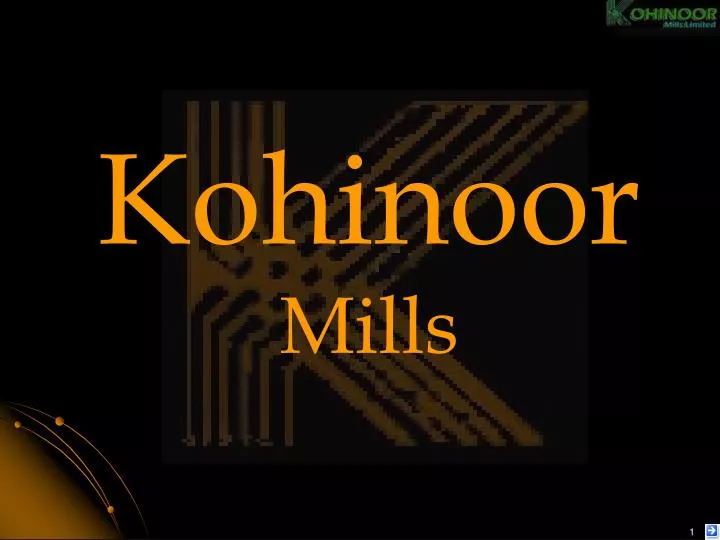 kohinoor mills