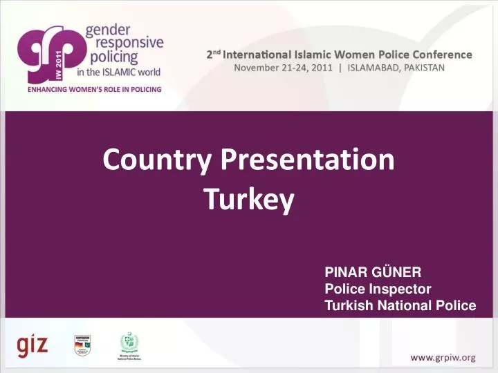 country presentation turkey