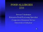 Understanding Food Allergies and Intolerances: Symptoms, Prevalence, and Treatment - slide 1