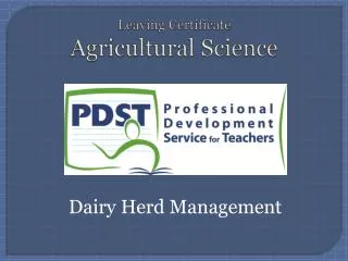 Leaving Certificate Agricultural Science