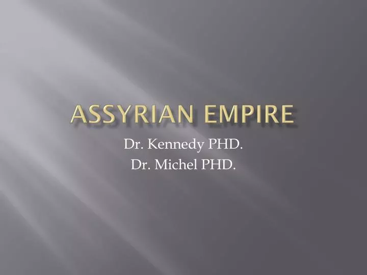 assyrian empire