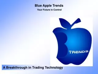 Blue Apple Trends Your Future in Control