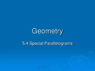 geometry