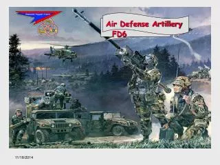 Air Defense Artillery FD6