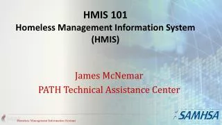 hmis 101 homeless management information system hmis