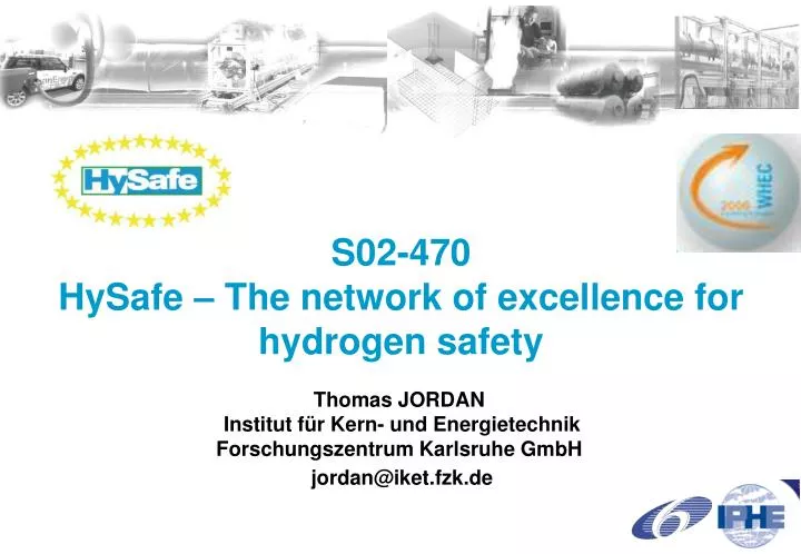 s02 470 hysafe the network of excellence for hydrogen safety