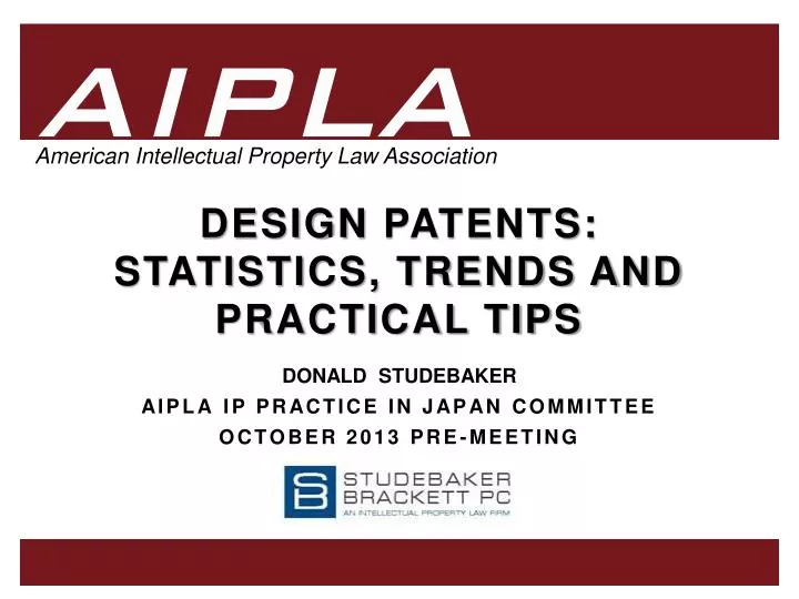 design patents statistics trends and practical tips