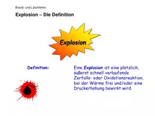 explosion die definition