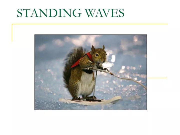 standing waves