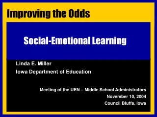 Social-Emotional Learning