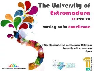 Vice Rectorate for International Relations University of Extremadura Spain