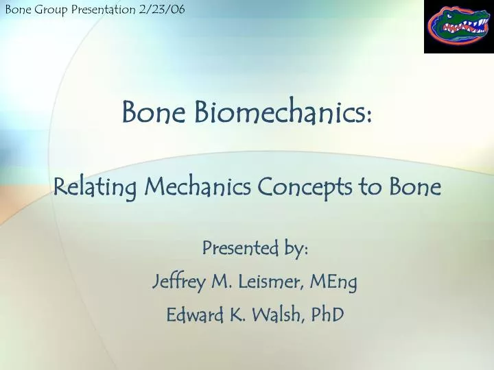 bone biomechanics