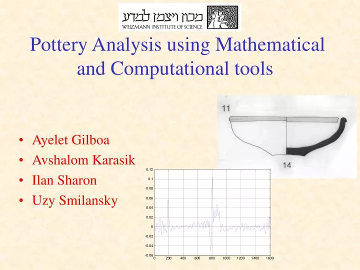 pottery analysis using mathematical and computational tools