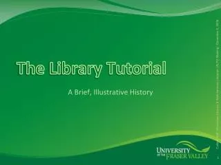 The Library Tutorial