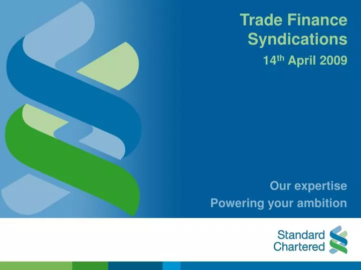 trade finance syndications