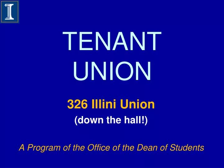 tenant union