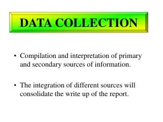 DATA COLLECTION