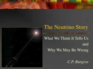 The Neutrino Story