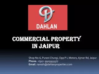 Commercial Property In Jaipur