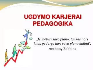 ugdymo karjerai pedagogika
